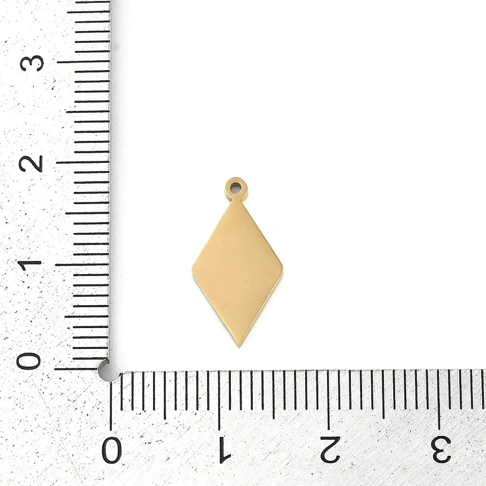 La Petite Epicerie Losange Oog bedel goud rvs