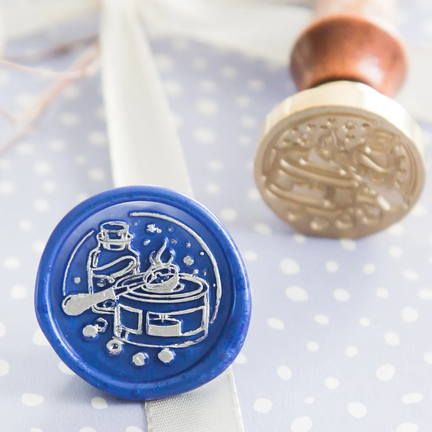Jessy at Sea Wax Sealing lakstempel 25 mm tekst