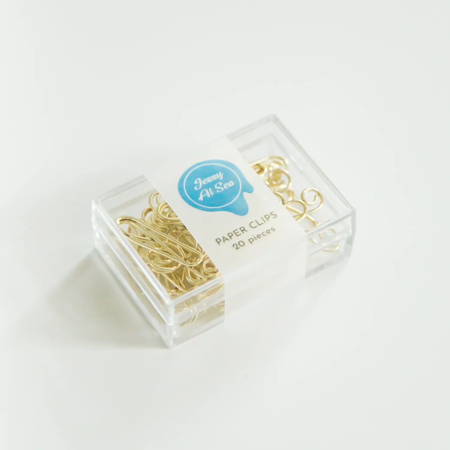 Jessy at Sea Clef Note paperclips 20 stuks goud
