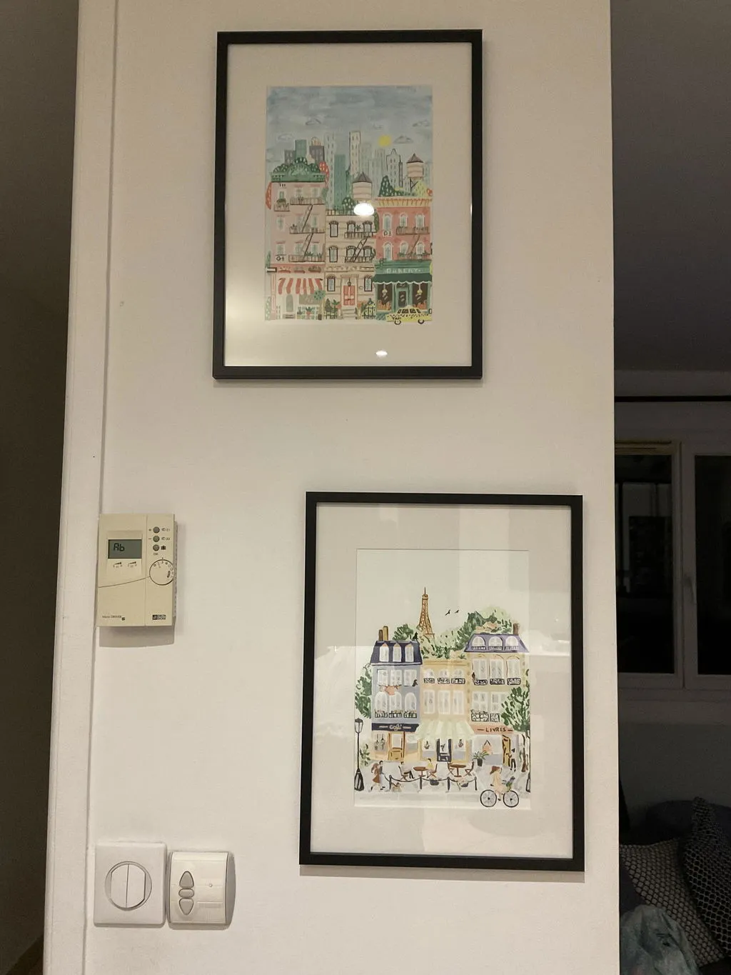La Petite Epicerie Petit Pinceau New York schilderen op nummer 24x32cm
