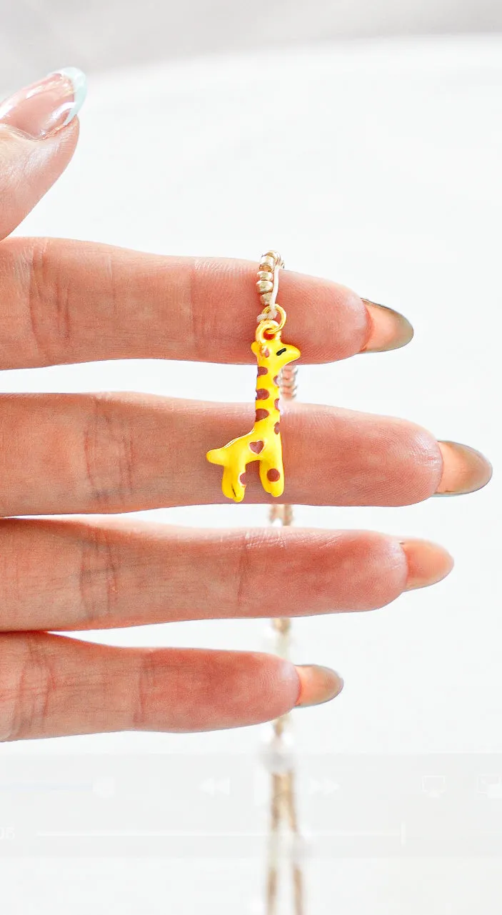 La Petite Epicerie Collier Girafe kralenketting diy-pakket giraf