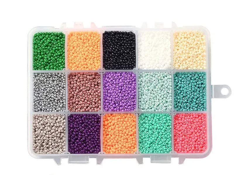 La Petite Epicerie rocailles kralendoos 15 kleuren 2,5 mm