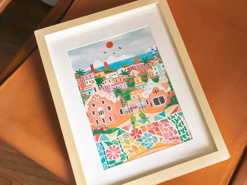 La Petite Epicerie Petit Pinceau Barcelona schilderen op nummer