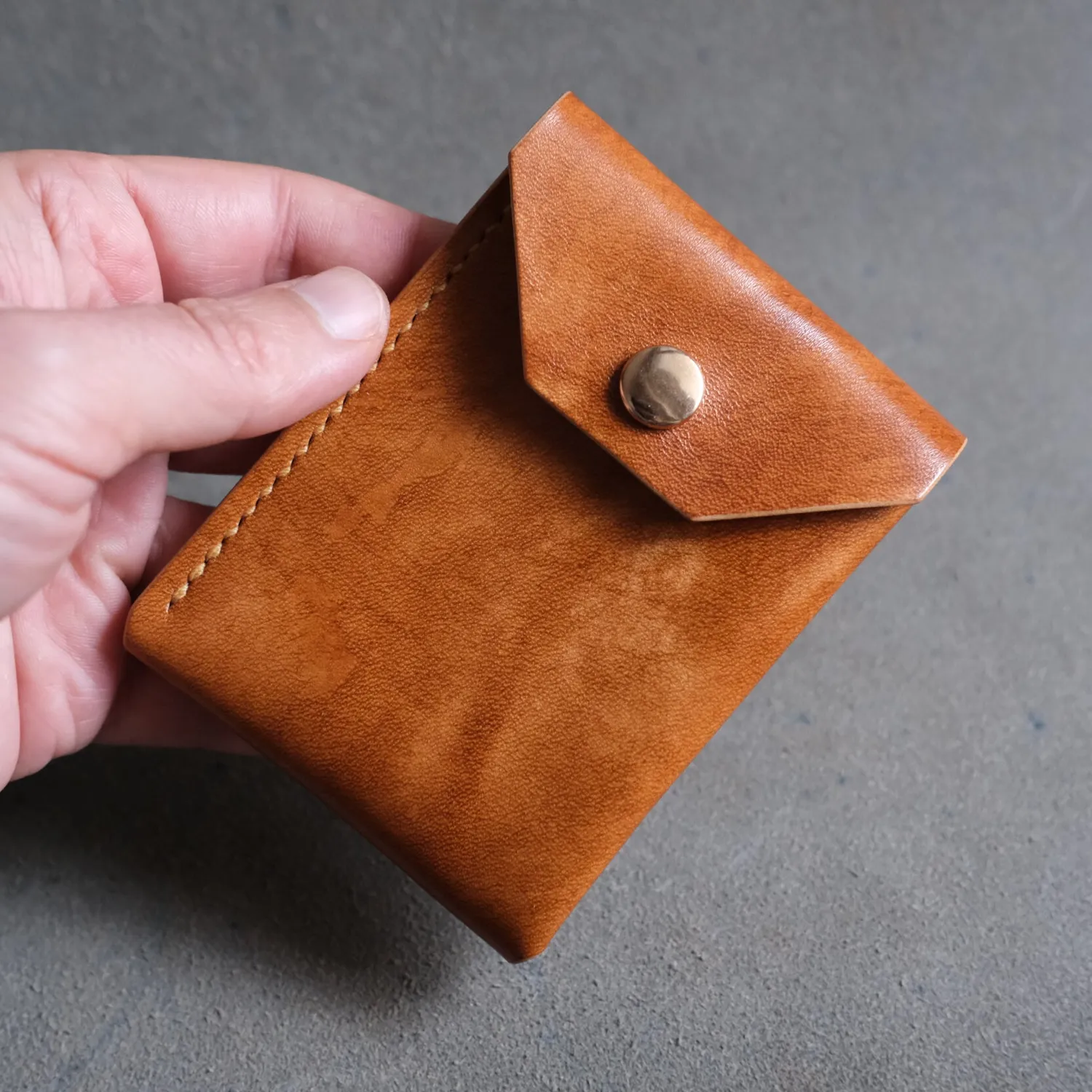Leather House Baggywrinkle Portemonnee Patroon PDF Leer