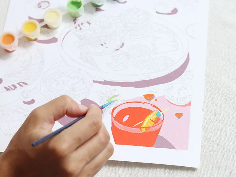 Petit Pinceau Summer Dreams Sun Lee Schilderen op Nummer