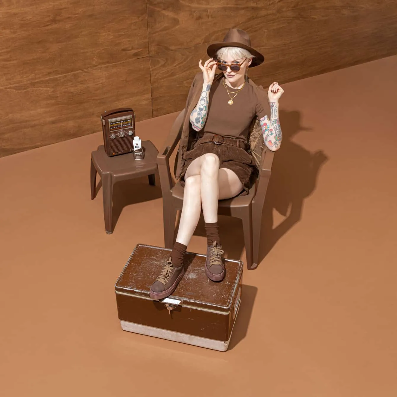Rit Dark Brown textielverf vloeibaar donkerbruin