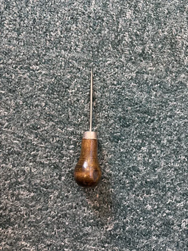 Leather House priem donker hout per stuk