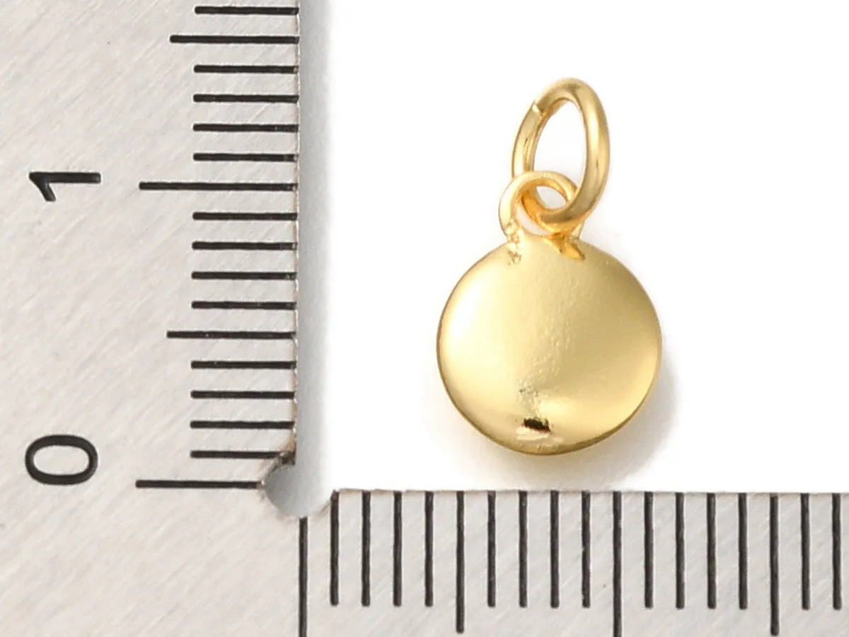 La Petite Epicerie ster bedel goud emaille 9,5 mm per stuk
