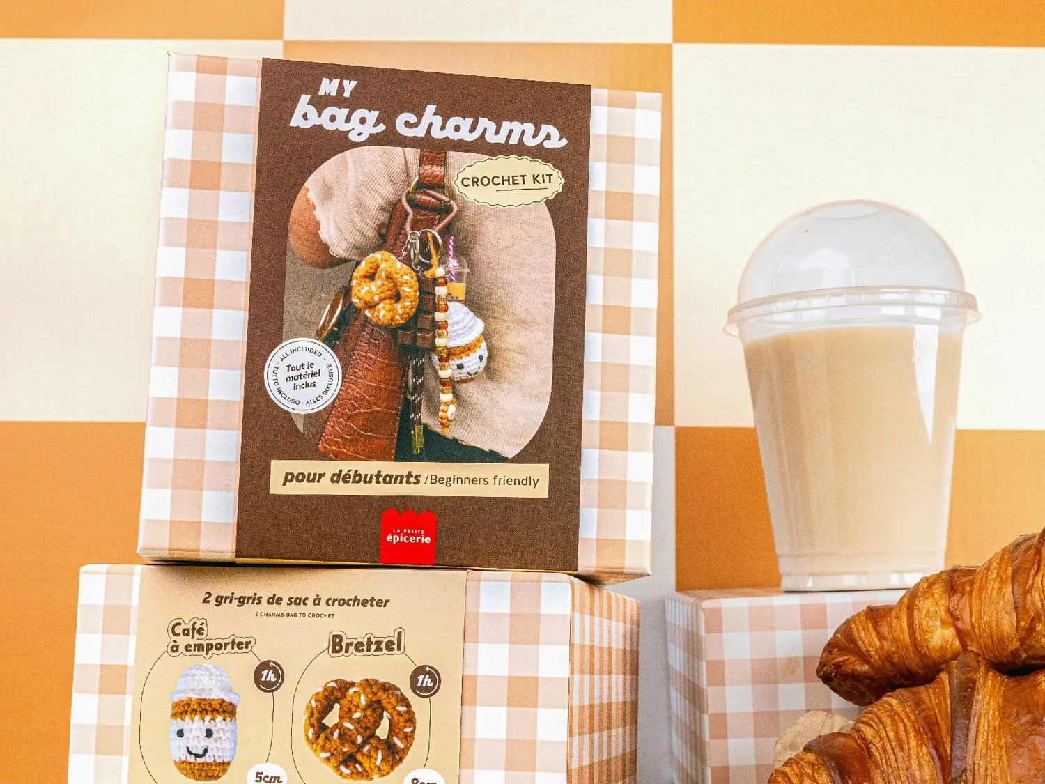 La Petite Epicerie Coffee Time haakpakket beginners sleutelhanger