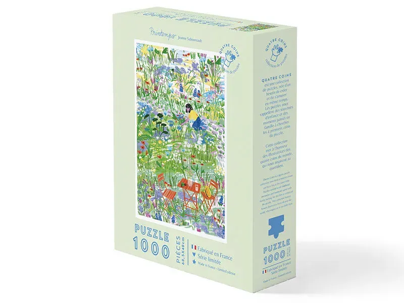 La Petite Epicerie Quatre Coins Jardin Secret puzzel 1000 stukjes