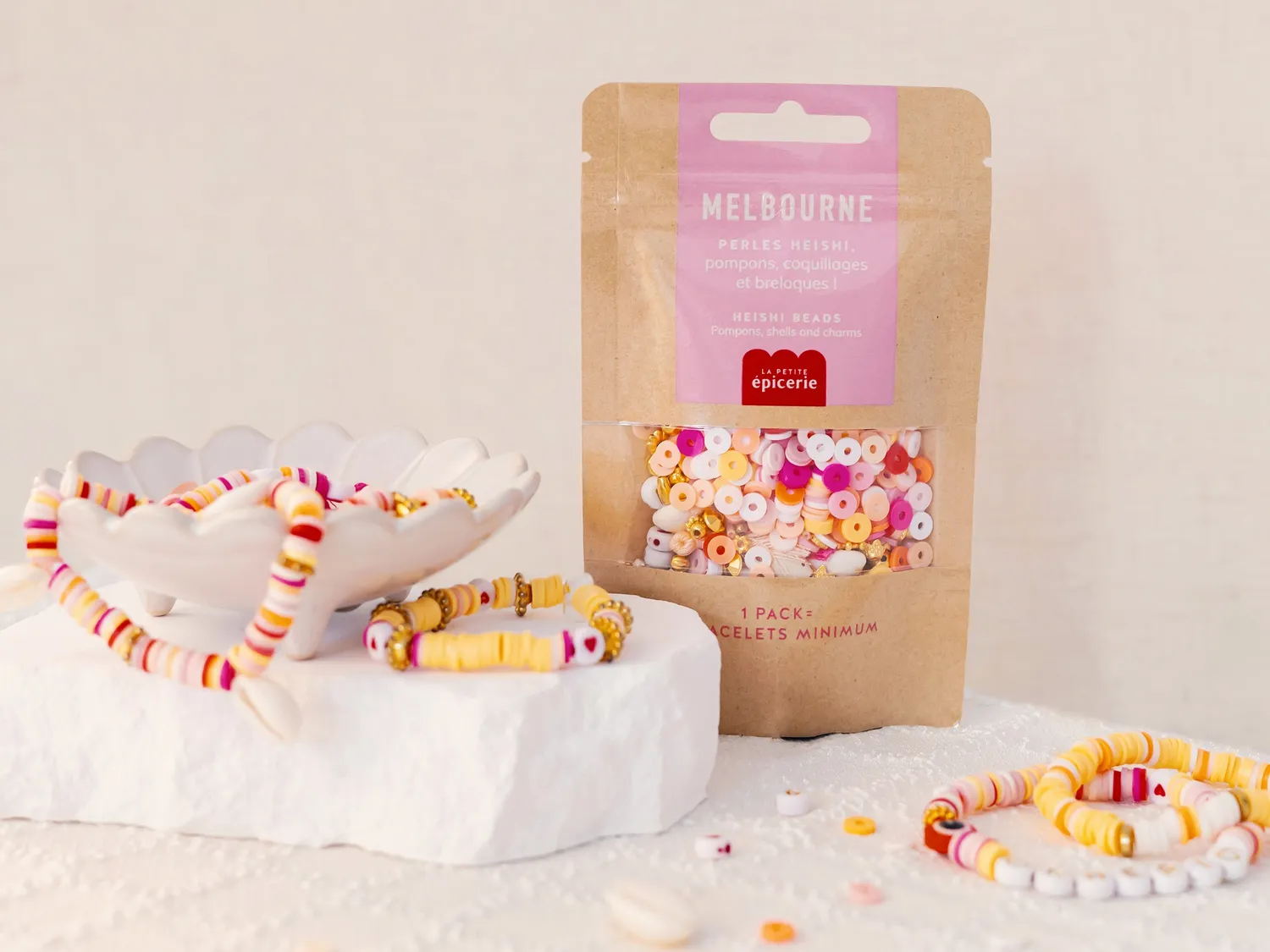 La Petite Epicerie Melbourne heishi kralenmix 50 gram zomer