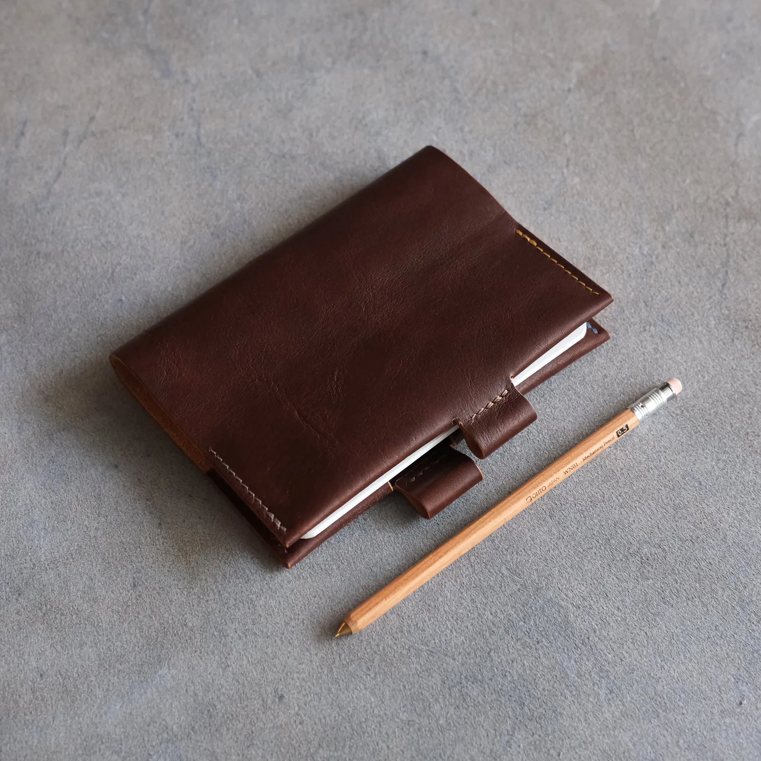 Leather House Maker Notebook Cover patroon PDF A6