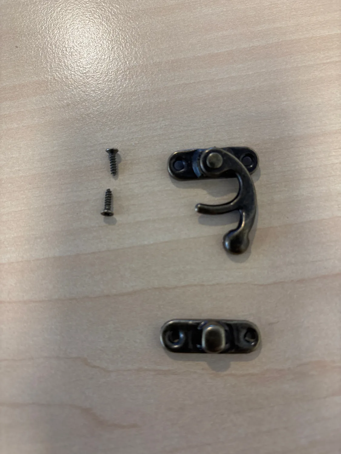Leather House Box Lock Messing Tasslot per stuk