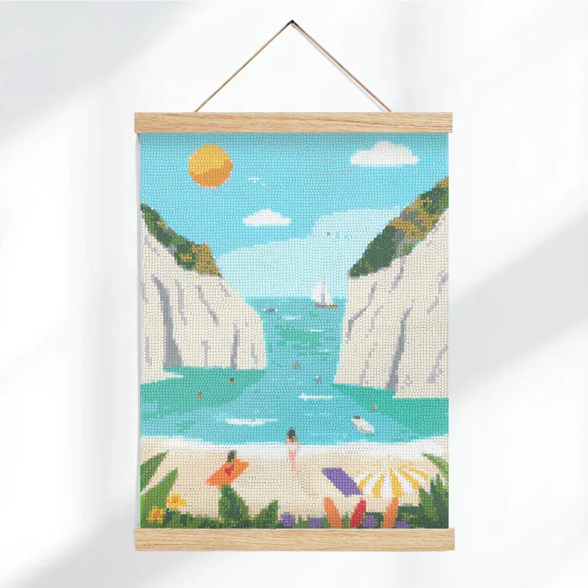 La Petite Epicerie Petit Diamond Stiniva Beach painting