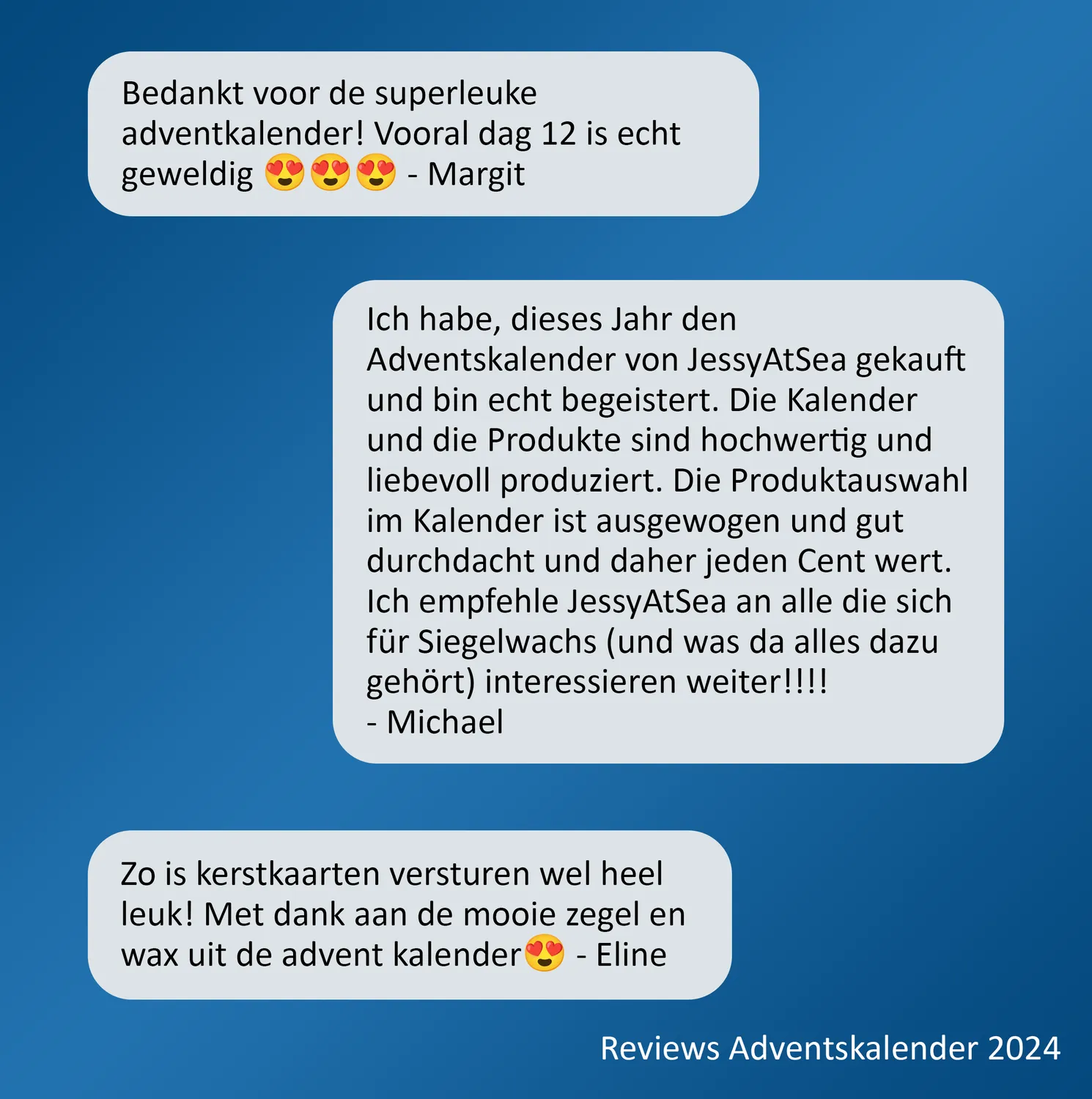 Jessy at Sea Wax Seal adventskalender 2025 24 vakjes