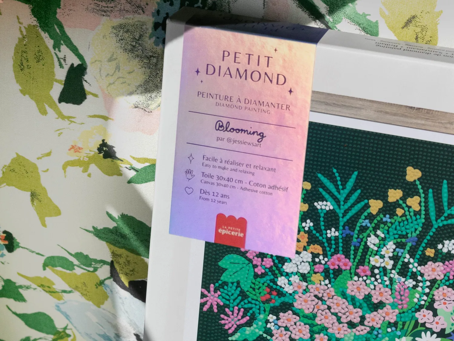La Petite Epicerie Petit Diamond Blooming diamond painting bloemen