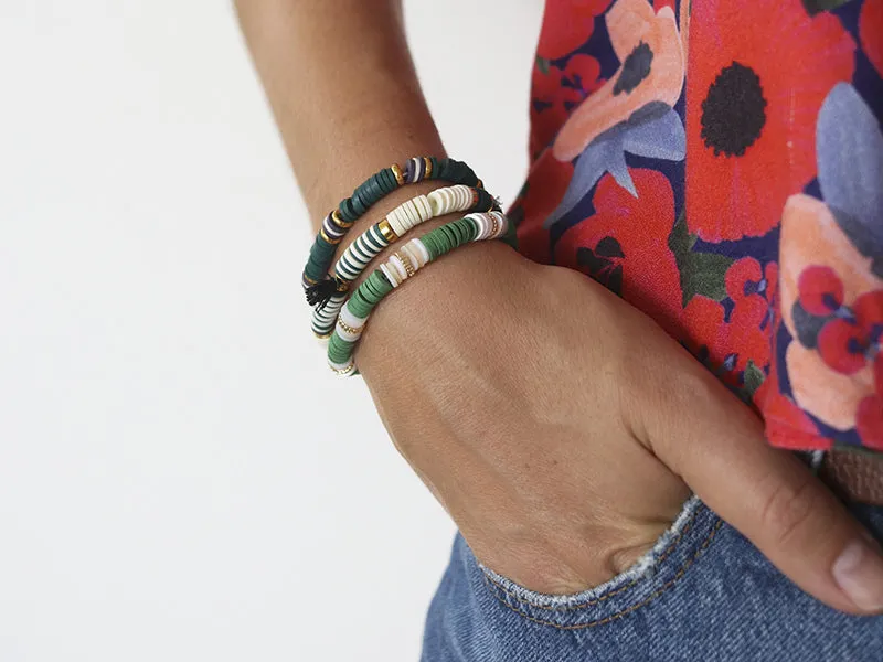 La Petite Epicerie MKMI Mes bracelets Heishi armbanden set mix