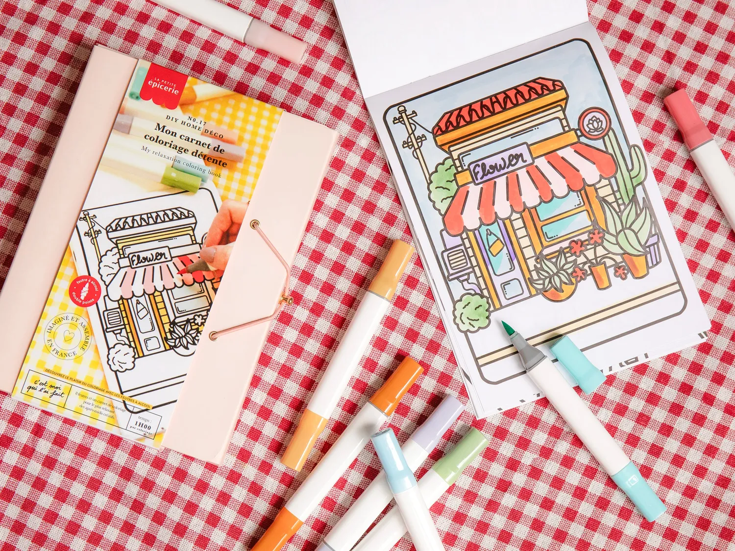 La Petite Epicerie Mon Carnet Coloriage kleurboek ontspanning