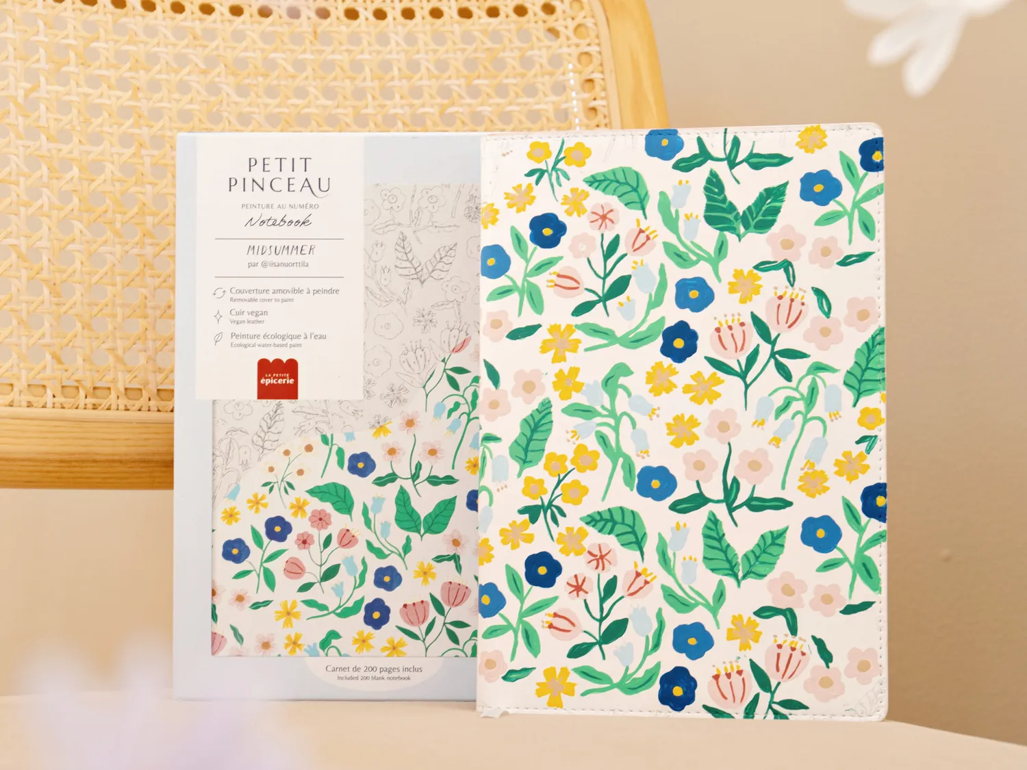 La Petite Epicerie Petit Pinceau Midsummer notebook schilderen
