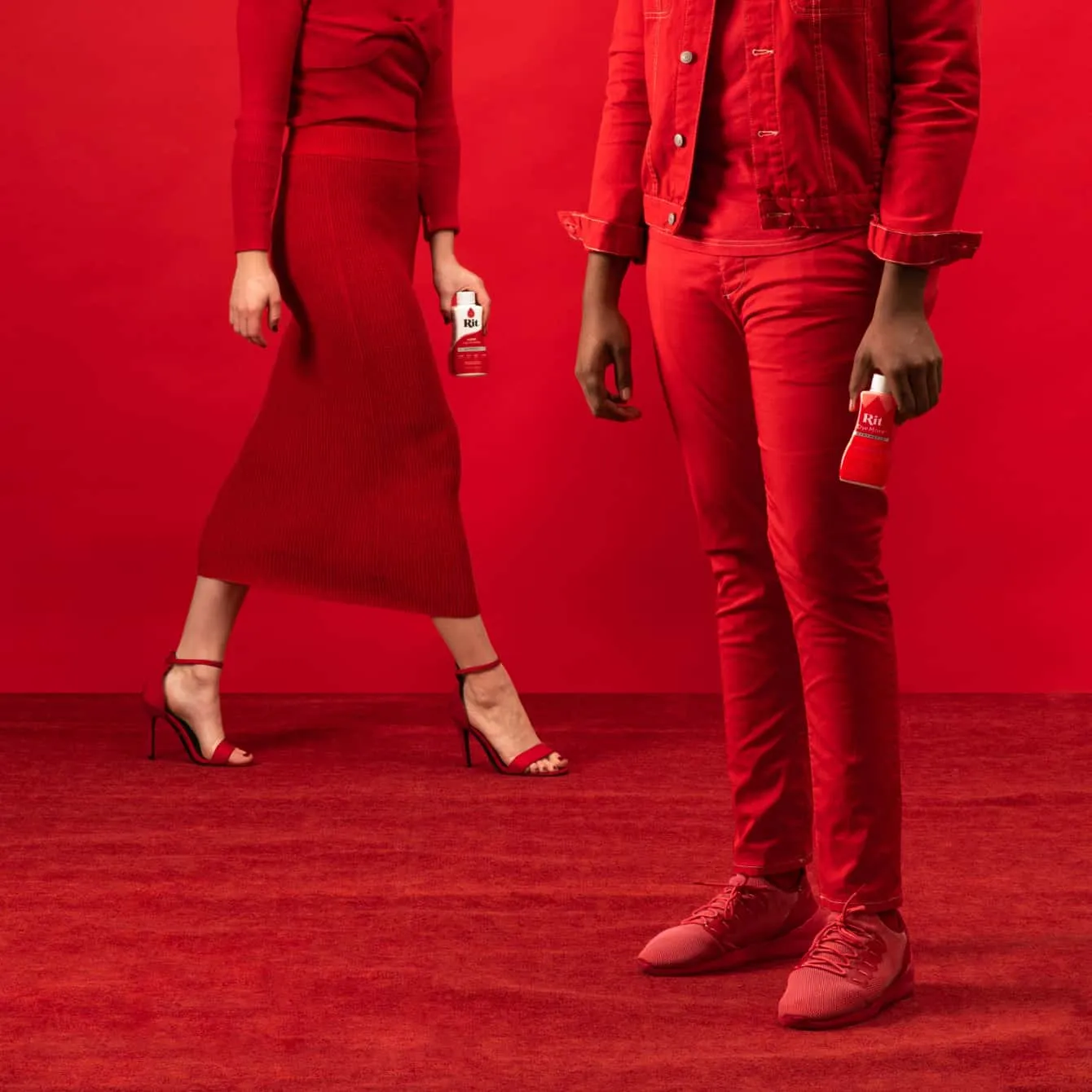 Rit DyeMore Racing Red textielverf vloeibaar rood