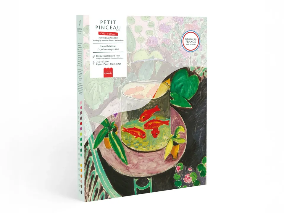 Petit Pinceau schilderen op nummer Matisse Vissen pakket