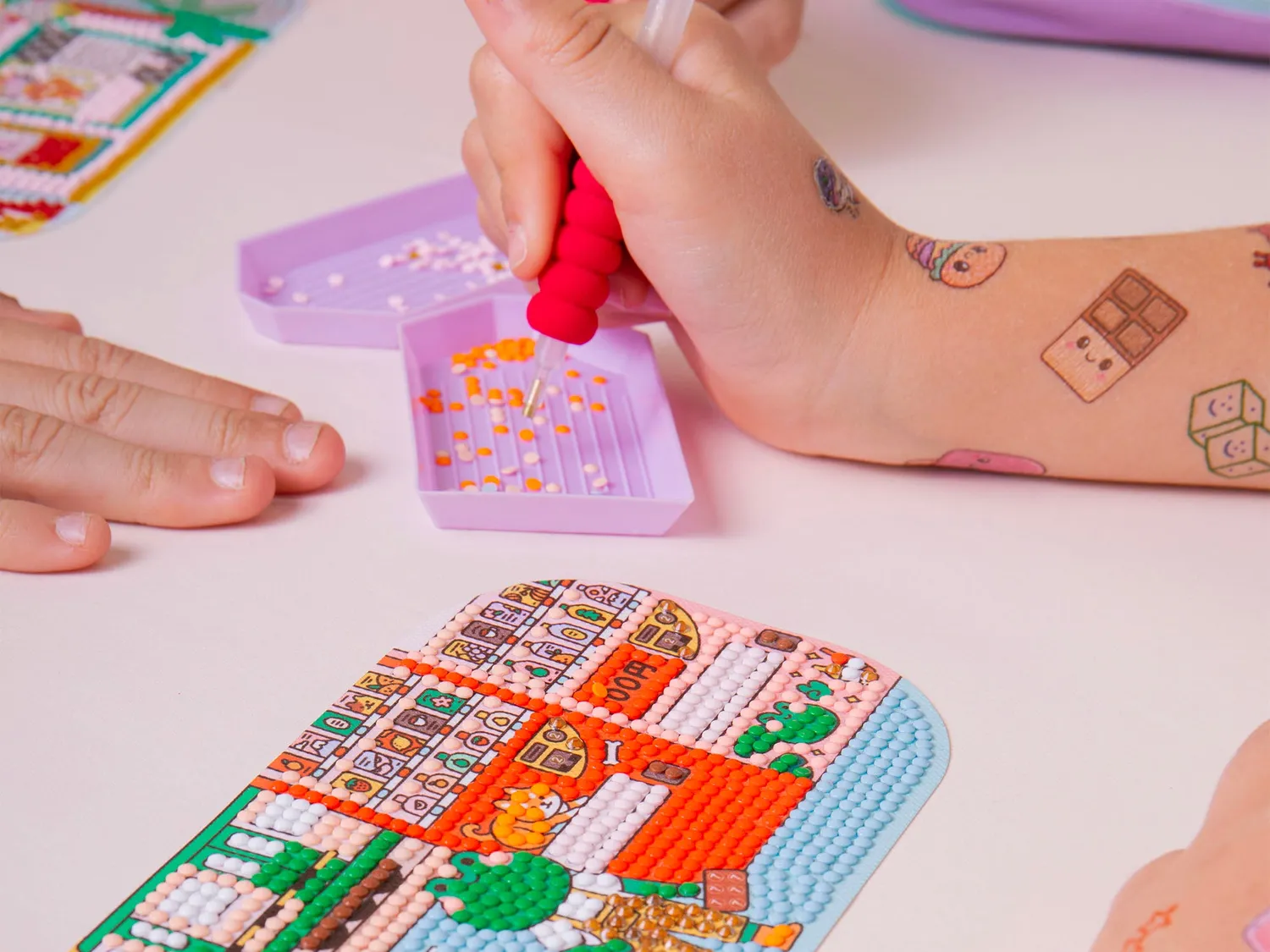 La Petite Epicerie x Samuel Eckert plaktattoos 40 stuks flashy