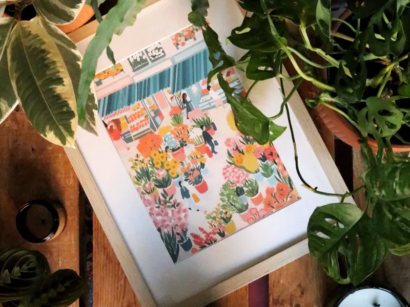La Petite Epicerie Petit Pinceau Flower Market schilderen op nummer