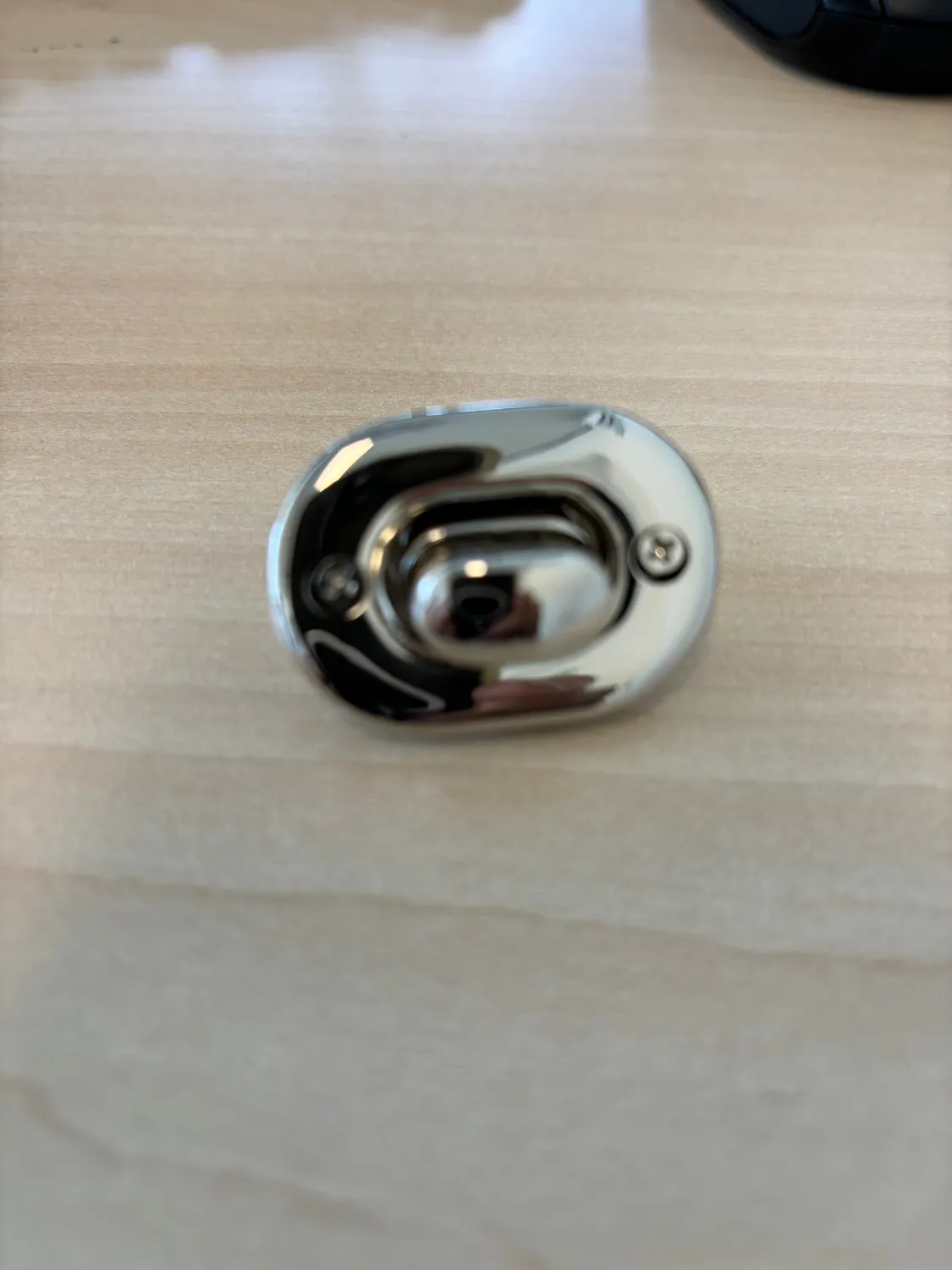 Leather House Turn Lock 27x38mm slot zilver draaisluiting