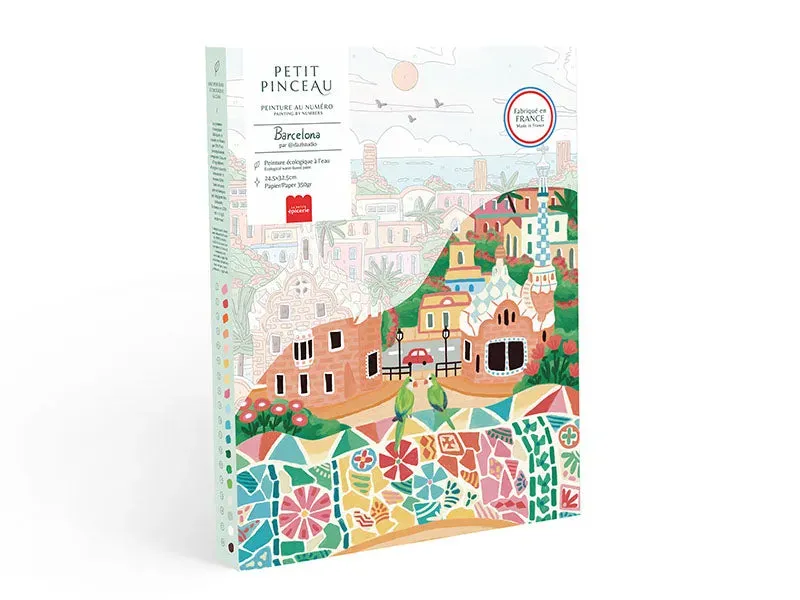 La Petite Epicerie Petit Pinceau Barcelona schilderen op nummer