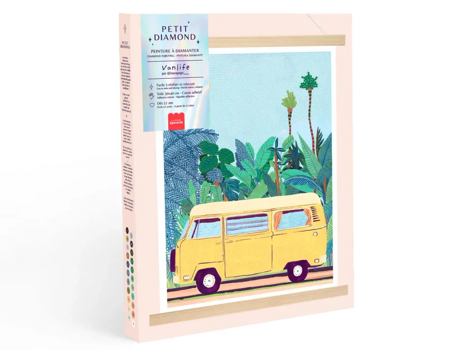 La Petite Epicerie Petit Diamond Van Life diamond painting