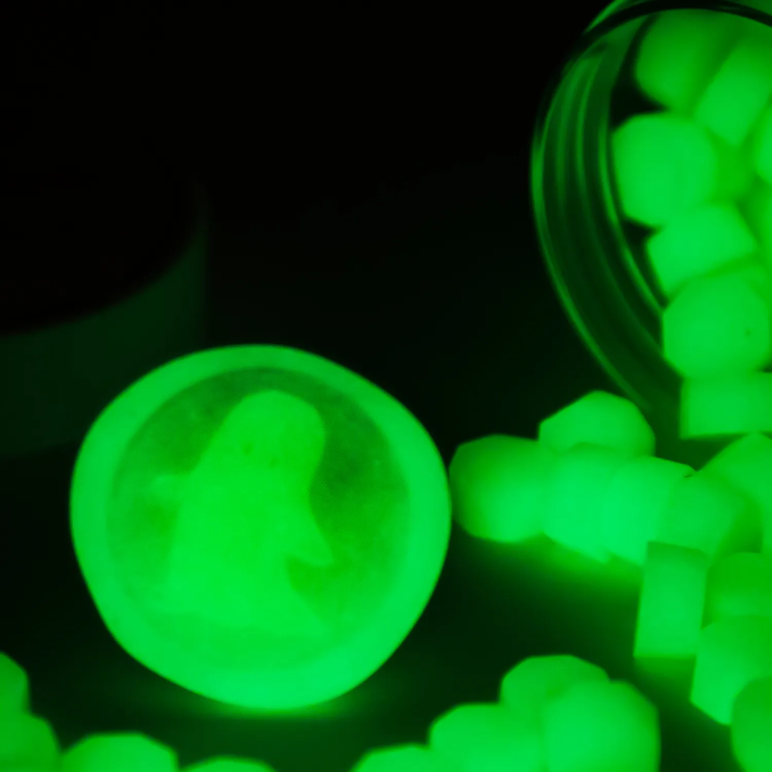 Jessy at Sea Glow in the Dark zegelwas groen halloween