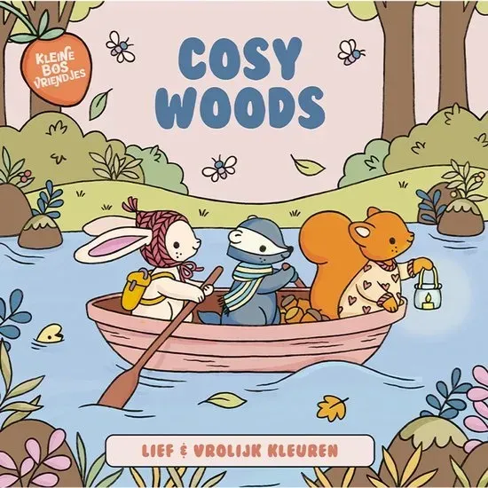 LTC-Leiden Kleine Bosvriendjes Cosy Woods Kleurboek