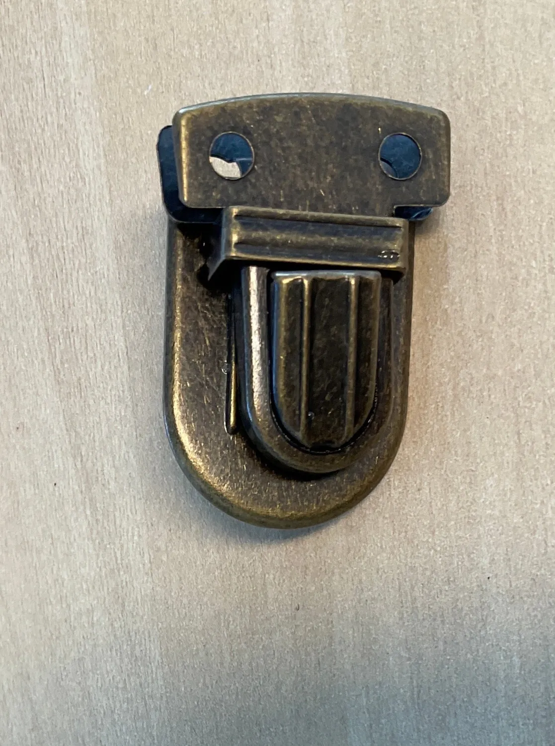 Leather House Tic Tuc sluiting zilver 34x24 mm