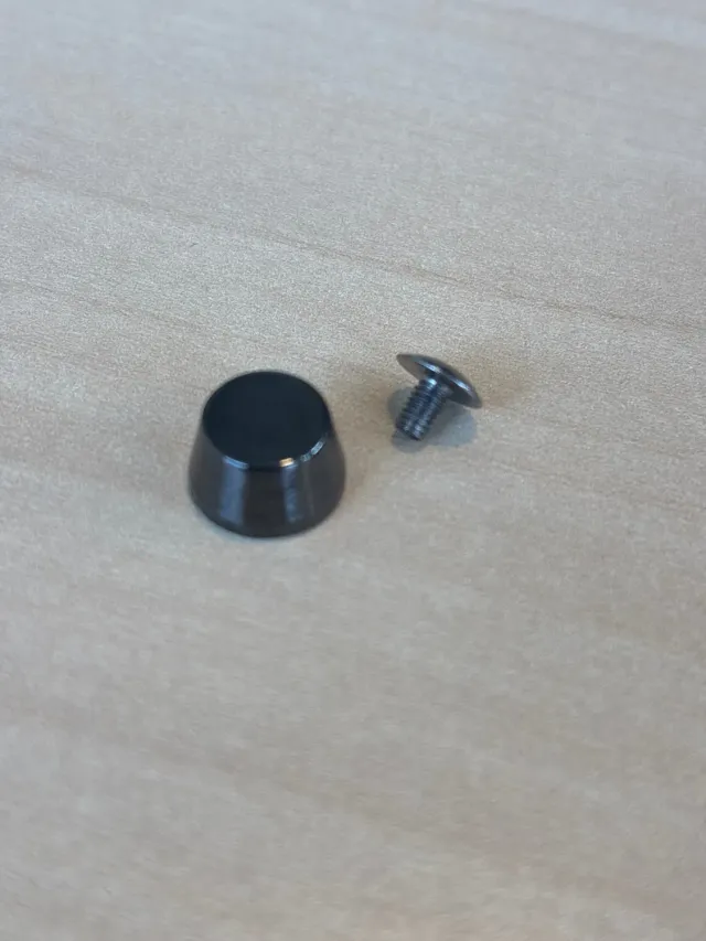 Leather House Tasvoetjes Zwart 12x7 mm 4 Stuks Bodem