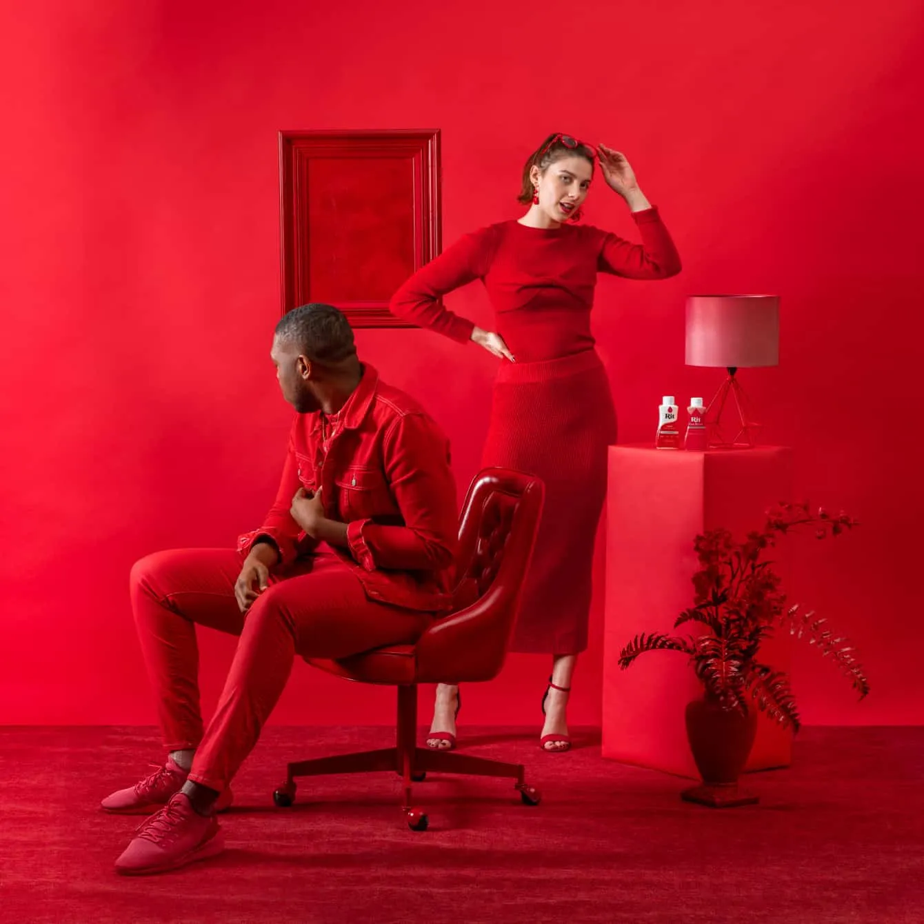 Rit All-Purpose textielverf Scarlet poeder rood