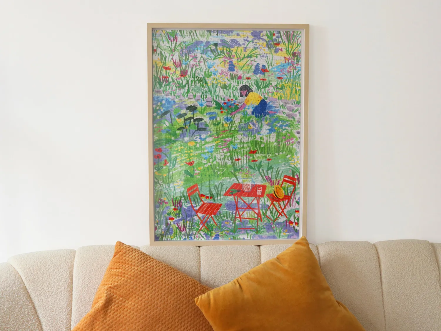 La Petite Epicerie Quatre Coins Jardin Secret puzzel 1000 stukjes