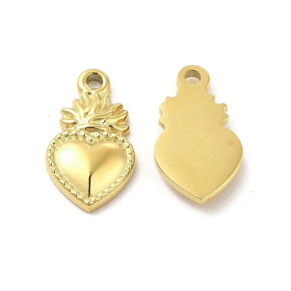La Petite Epicerie Heilig Hart bedel goud 14K per stuk