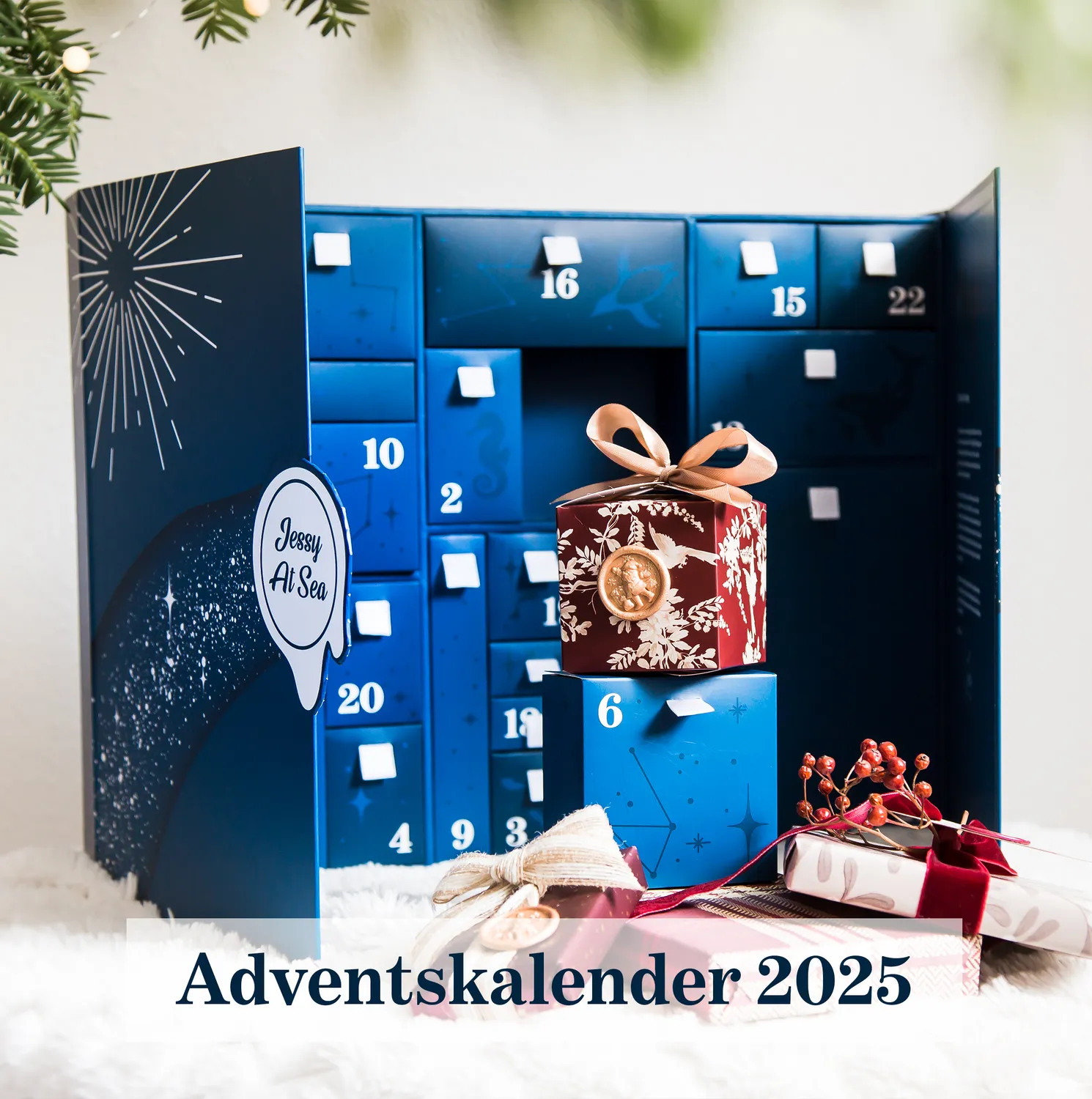 Jessy at Sea Advent Calendar zegelset 2026 24 vakjes