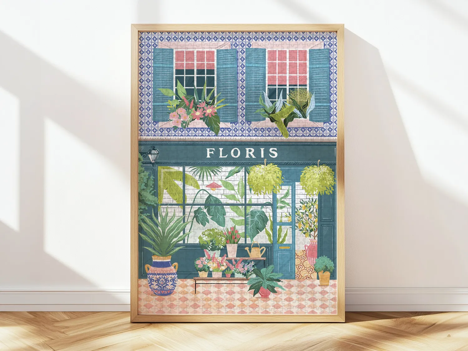 La Petite Epicerie Floris puzzel 1000 stukjes Simply Katy