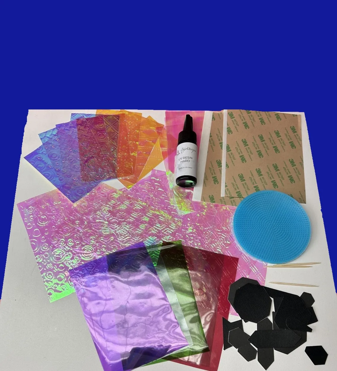 Bijounique Bohemian DIY-pakket UV-resin standaard