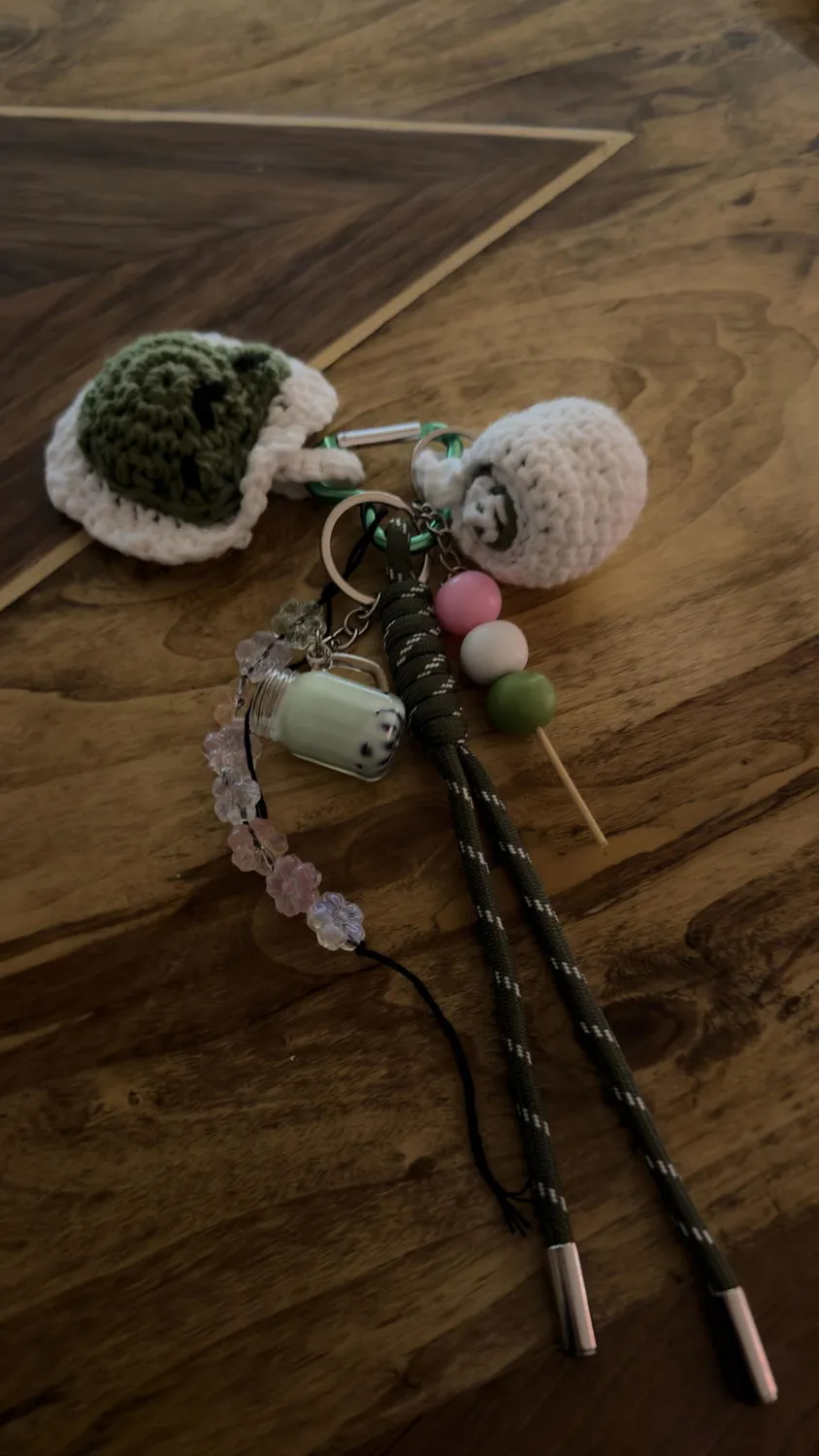 La Petite Epicerie Matcha Club haakset bag charms