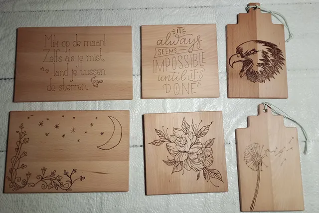 Astrid Brouwers Workshopbox houtbranden huren 5-30 personen