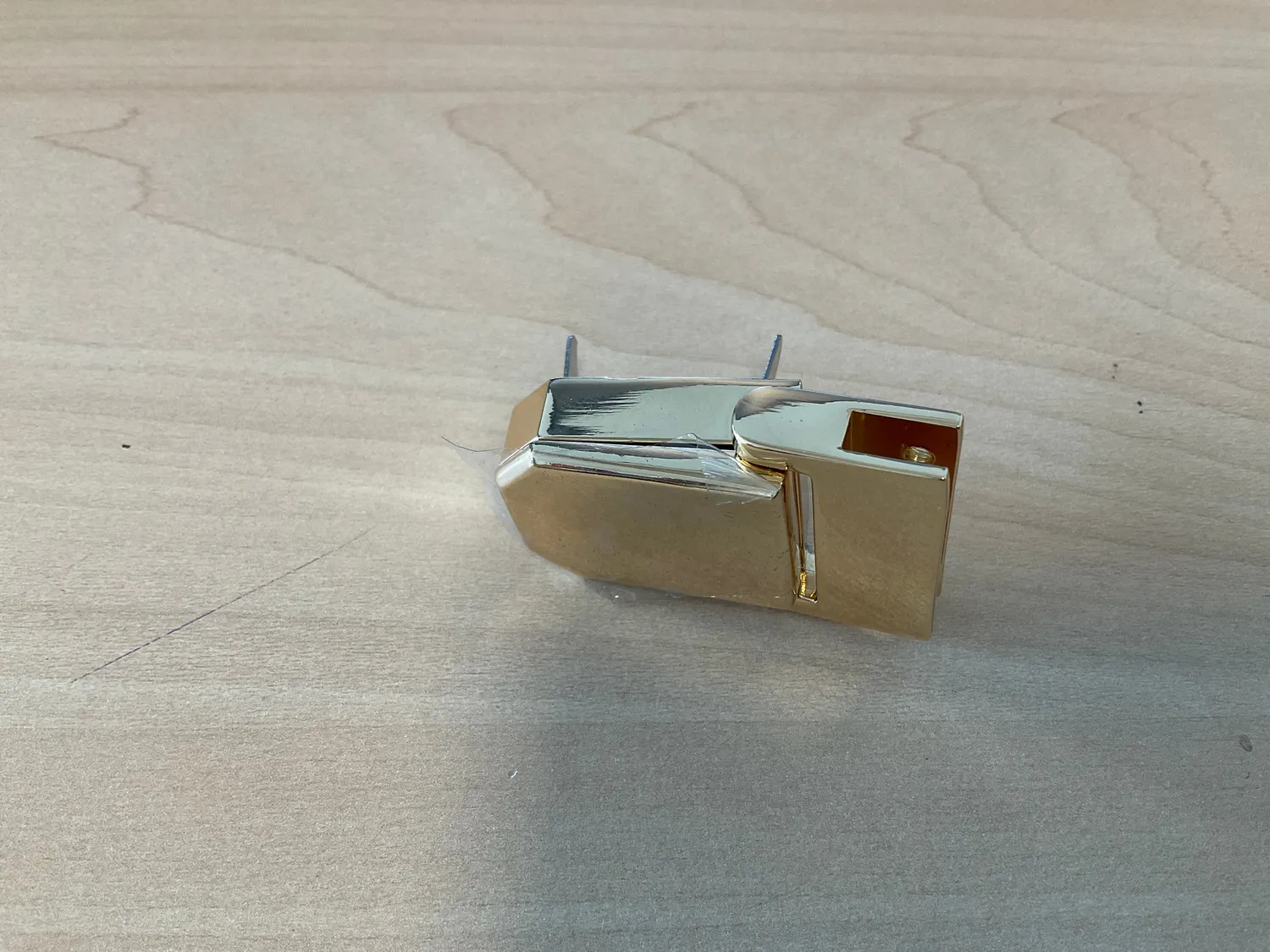 Leather House Hexagonal 30mm Tasslot Goud