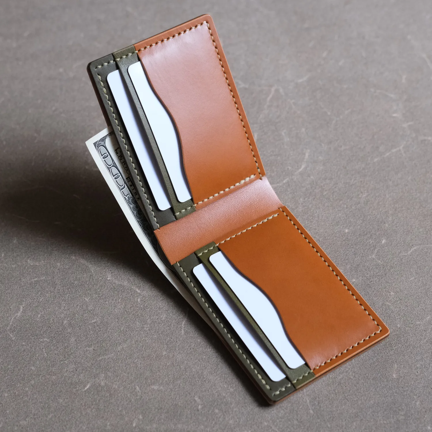 Leather House The Admiral portemonnee patroon PDF bifold 26 recepten
