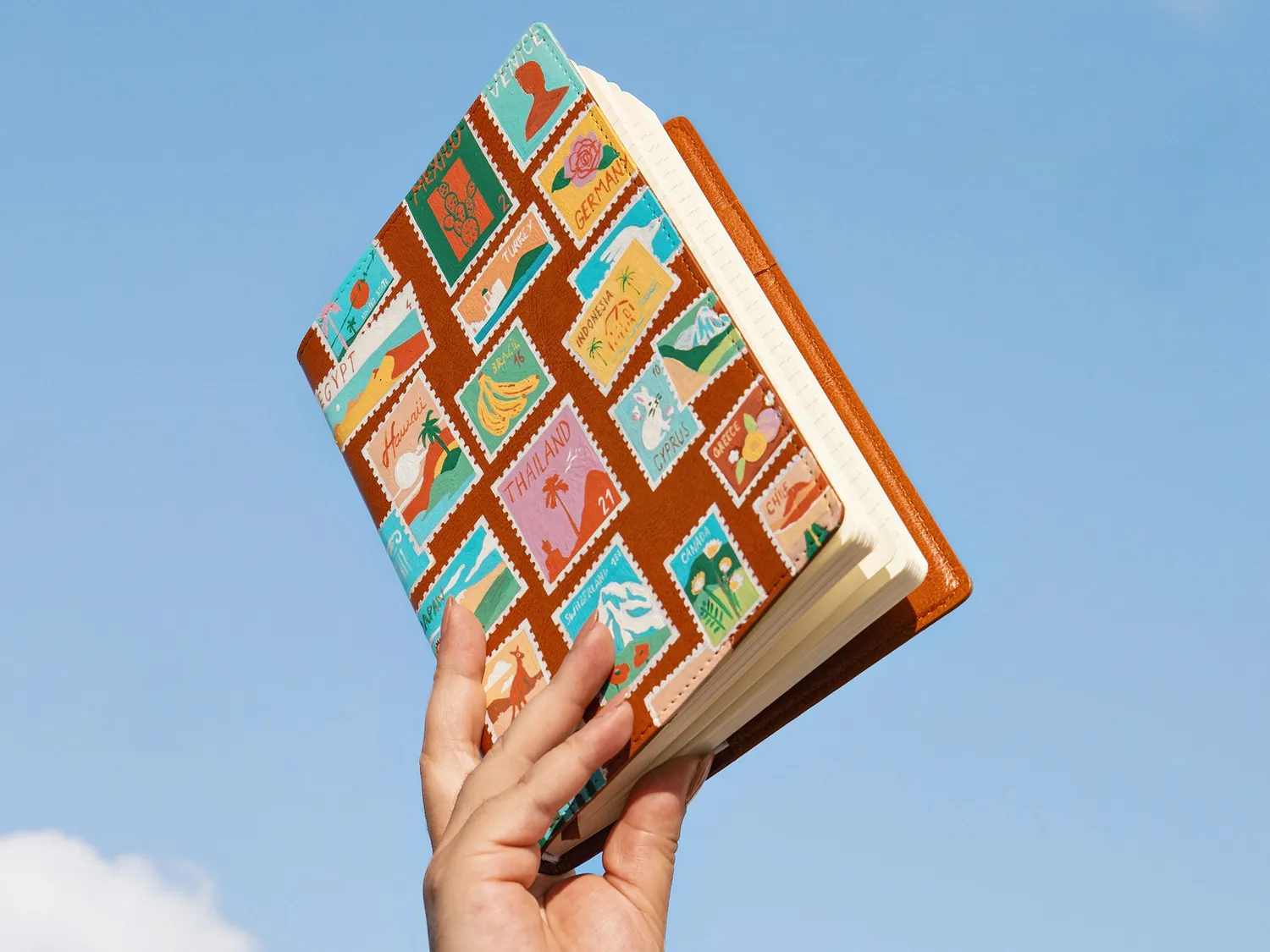 La Petite Epicerie Petit Pinceau Timbre notebook schilderen op nummer