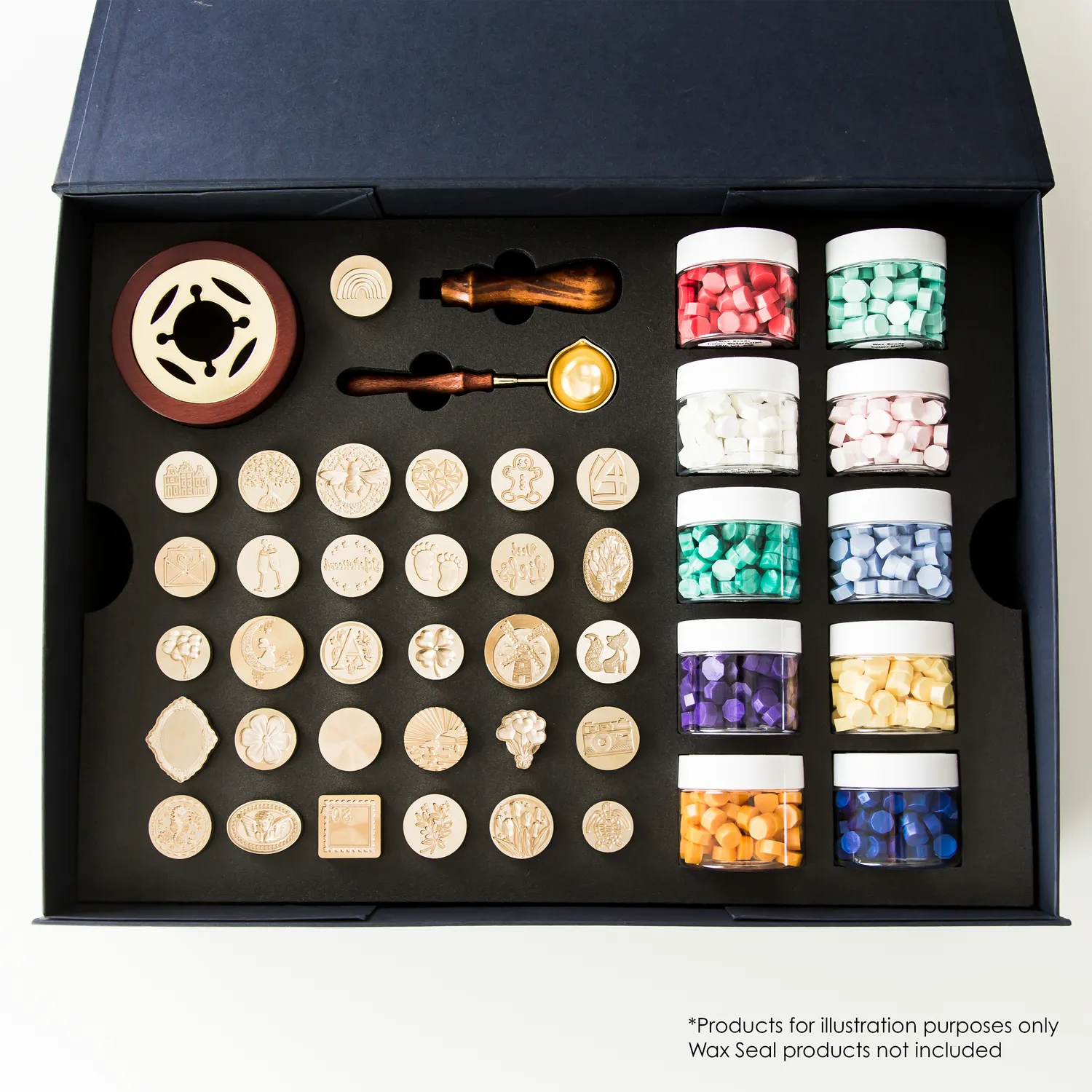 Jessy at Sea Wax Seal Organizer opbergbox leeg 39 cm