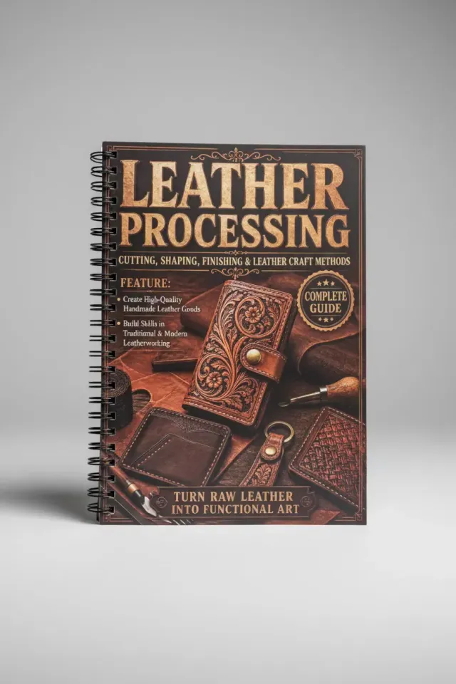 Leather House leerbewerking boek snijden vormen afwerking