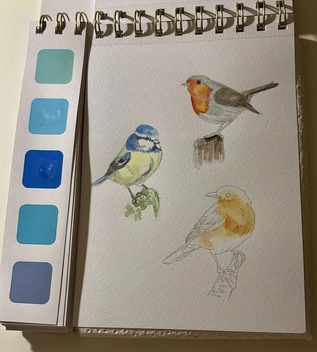 La Petite Epicerie Travel Book Secret Garden aquarelboek