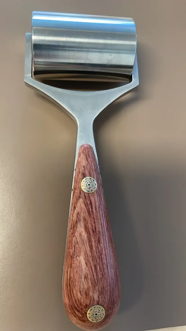 Leather House Edge Creaser Roller leer 160 mm groeftool