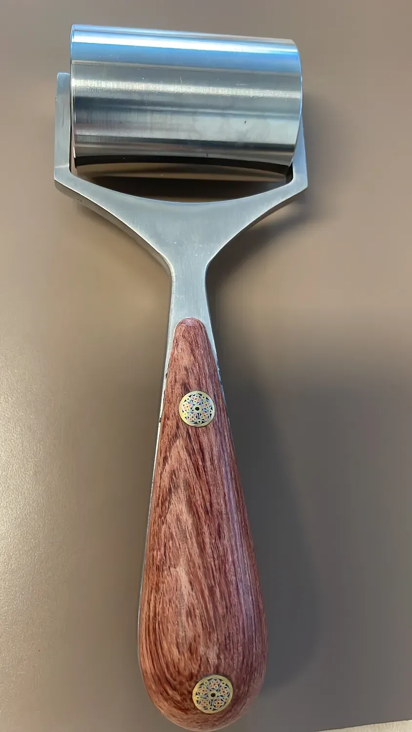Leather House Edge Creaser Roller leer 160 mm groeftool